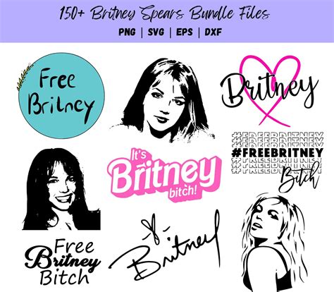 Britney Spears Digital Designs Png Svg Eps Dxf Etsy Canada