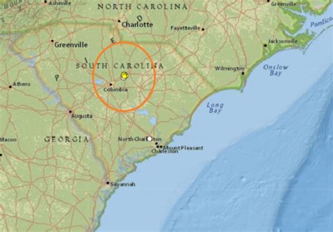 South Carolina Earthquake Swarm on Pause ...for Now?