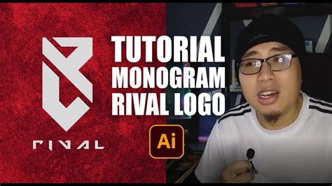 Cara Mudah Buat Logo Esport RIVAL Tutorial MONOGRAM LOGO ADOBE