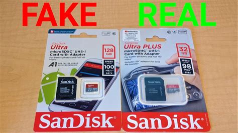 Fake Sandisk Micro Sd Cards Simple Ways To Tell Youtube