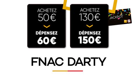 Black Friday Fnac Darty Les E Cartes Cadeau Jackpot Sont De Retour