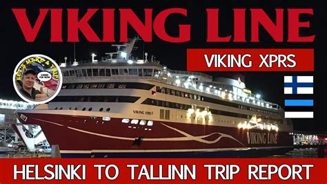 Helsinki To Tallinn On The Viking Line Viking Xprs Best Cruise Ferry