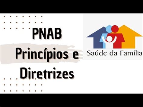 Pnab Princ Pios E Diretrizes Da Aten O B Sica Explicados Youtube