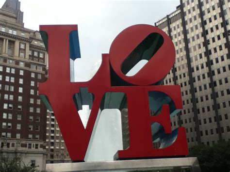 My French Easel: LOVE Statue in Philadelphia