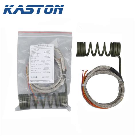 220V 300W Stainless Steel Industrial Mini Hot Runner Coil Heaters For Injection Molding Machine