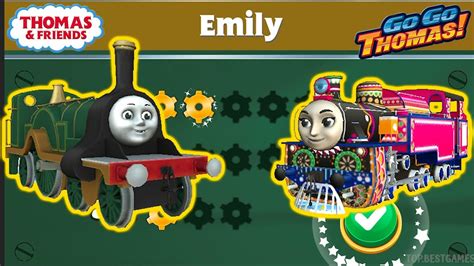 Thomas And Friends Go Go Thomas Emily VS Ashima Emily Golden Racer