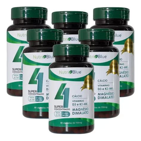 Kit De Cuarteto De Vitaminas De Calcio Y Magnesio Vit D3 E K2 6