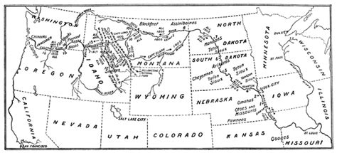 Lewis and Clark Map