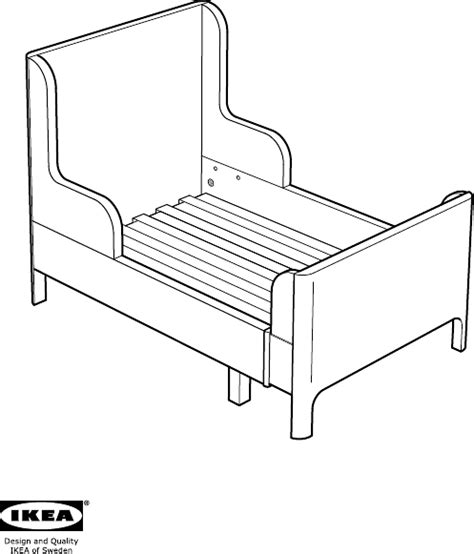 Manual De Uso Ikea Busunge Estructura De Cama