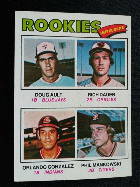 1977 Topps Baseball Card 477 Rookie Infielders EBay