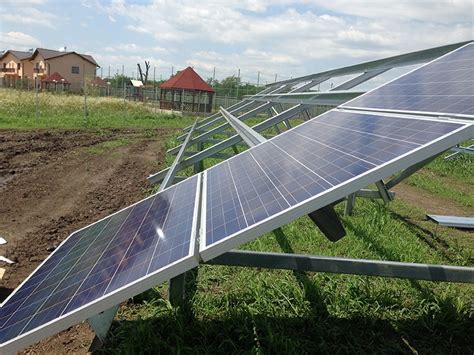 Structura Panouri Fotovoltaice La Sol Ploiesti Sisteme Hale