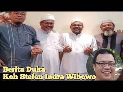 Telah Berpulang Koh Stefen Indra Wibowo Pendiri Muallaf Center