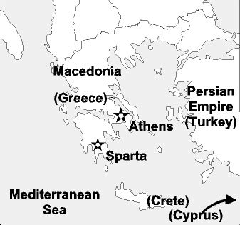 Images and Places, Pictures and Info: athens and sparta map ancient greece