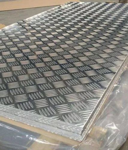 Stainless Steel Checkered Plate Thickness Mm At Rs Kg