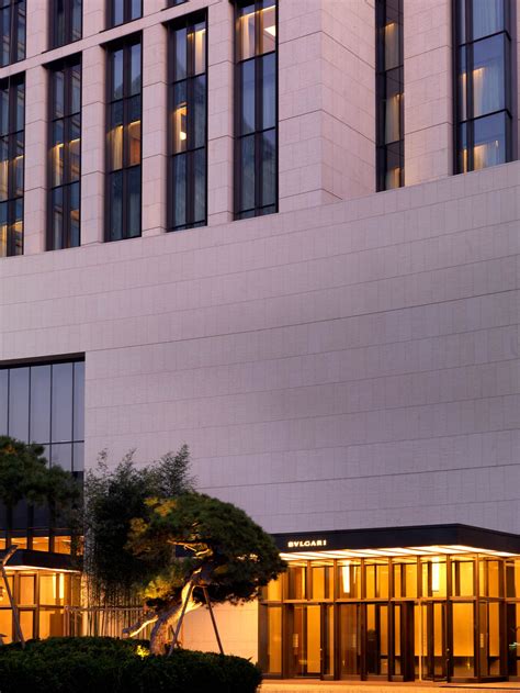 Bvlgari Hotel Beijing – Beijing, China – Hotel Entrance Night – TRAVOH