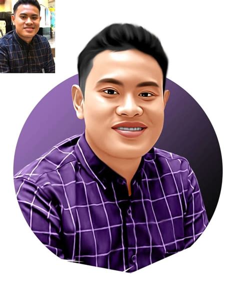 Draw Vector Portrait From Your Photo By Mochamadrobby Fiverr