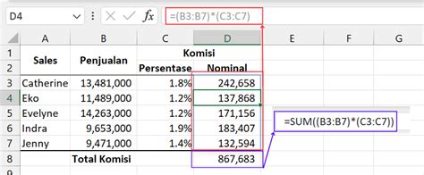 Dasar Dasar Rumus Array Di Excel Excelandor 2025