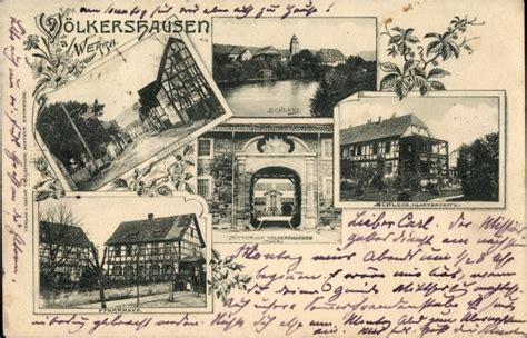 Ansichtskarte Postkarte V Lkershausen Wanfried Im Werra Akpool De