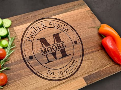 Amazon Personalized Cutting Board Perfect Gifts For Couples Or