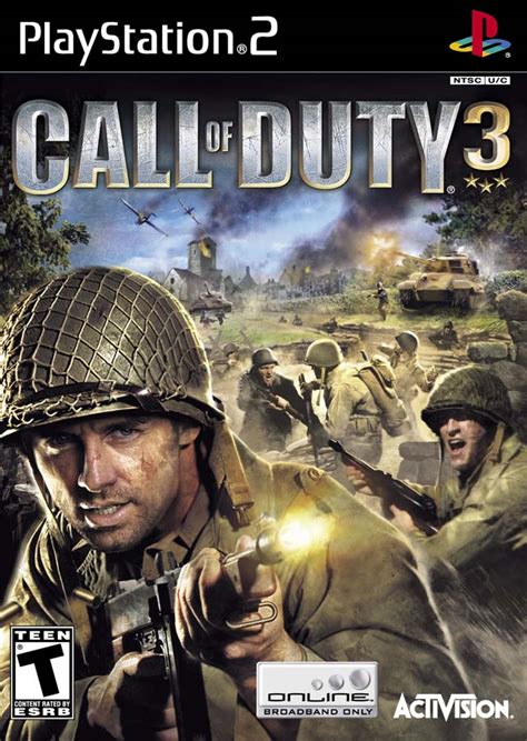 Call of Duty 3 Sony Playstation 2 Game