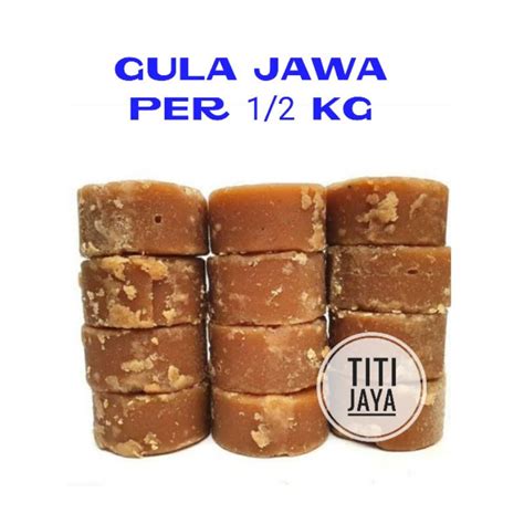 Jual GULA JAWA GULA MERAH KEMASAN 1 2 KG Shopee Indonesia