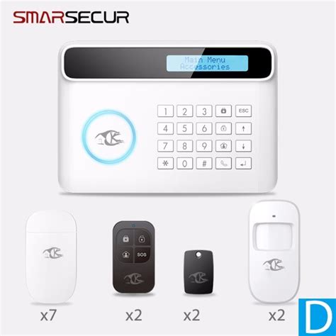 S4 Wireless Phone Sim Gsm Pstn Home Intruder Burglar Security Alarm System Alarm System And