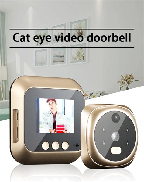 Door Viewers Inch Lcd Screen Visual Monitor Door Camera Digital