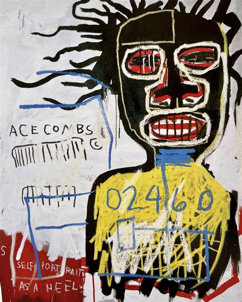 Le Tableau Self Portrait As A Heel J M Basquiat Lumi Res Des