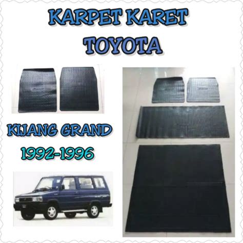 Jual Karpet Karet Alas Lantai Mobil Kijang Grand 1992 1996 Indonesia