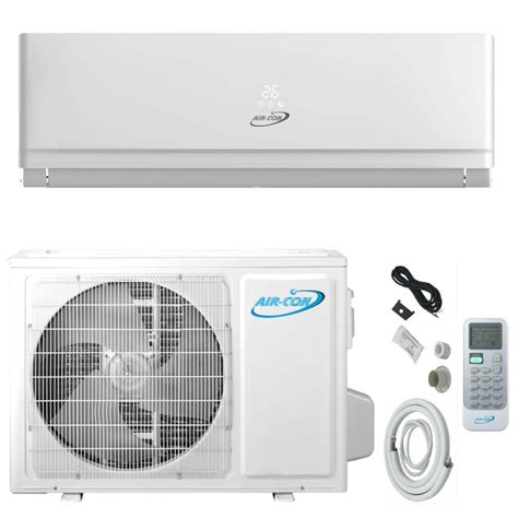 Air Con Serene Series Btu Seer Mini Split Air Conditioner Ft