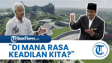 Debat Perdana Anies Pertegas Perbedaan Sikap Dengan Prabowo Ganjar