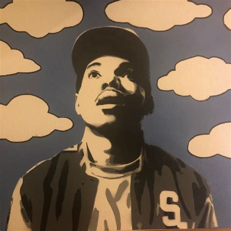 Chance The Rapper Painting Etsy