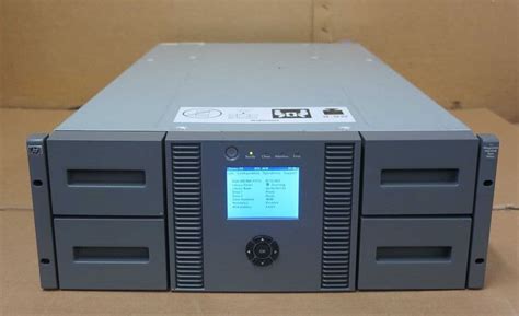 HP StorageWorks MSL4048 2x LTO4 SAS 48-Slot Rack Mount Tape Library AJ038A