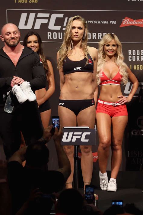 Ronda Rousey Ufc 190 Weigh In At The Hsbc Arena 07 Gotceleb