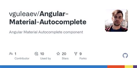 GitHub Vguleaev Angular Material Autocomplete Angular Material