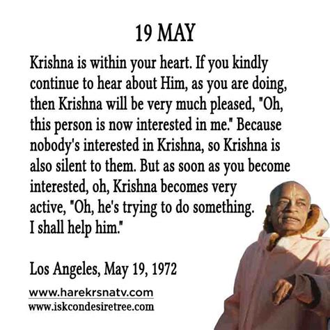 19 May | Spiritual Quotes By ISKCON Desire Tree