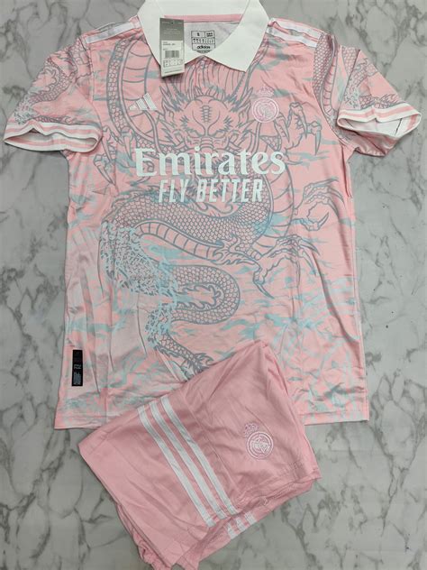 Real Madrid Dragon Edition In Football Jersey Outfit Jersey