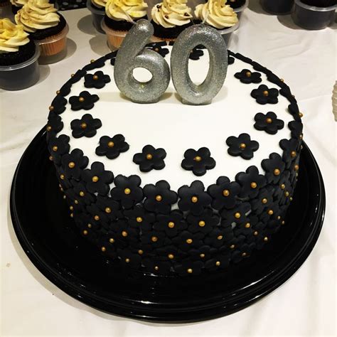 60th birthday cake | Bolo de biscuit, Bolo, Biscuit