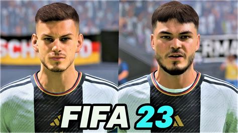 FIFA 23 ALL GERMANY U 21 PLAYERS WITH REAL FACES YouTube