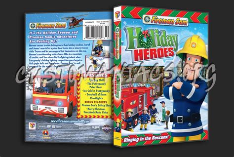 Fireman Sam: Holiday Heroes dvd cover - DVD Covers & Labels by Customaniacs, id: 176577 free ...