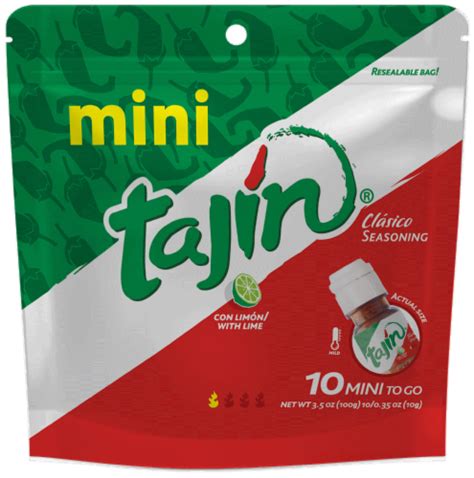 Tajin® Mini Clasico With Lime Seasoning 10 Ct 035 Oz Qfc