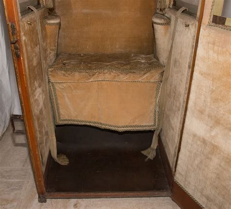 Chaise à porteur d époque Louis XV XVIIIe siècle N 72838