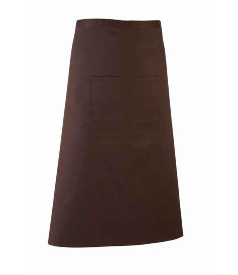 Premier Colours Bar Apron Brown Order Uniform Uk Ltd