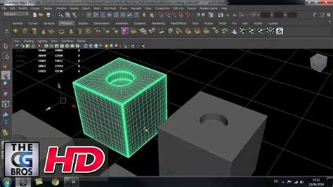 Cgi 3d Modeling Tutorial Cutting Holes In Hard Surface Models In