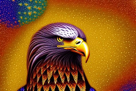 Eagle Extreme Fractal Art · Creative Fabrica