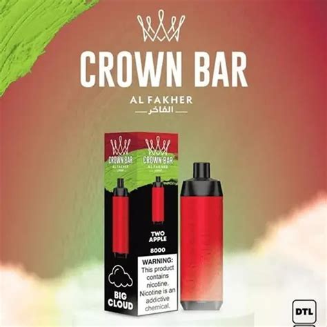 Al Fakher Crown Bar 8000 Puffs Vape DFO Australia