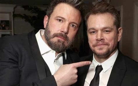 Ben Affleck E Matt Damon Voltar O A Trabalhar Juntos No Suspense