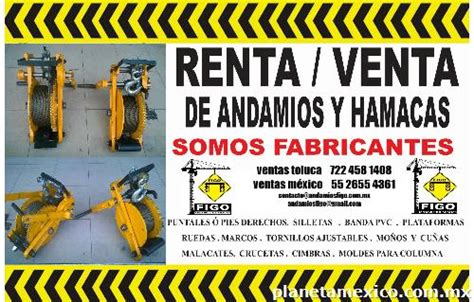 Venta Renta De Andamios Hamacas teléfono México Coyoacán