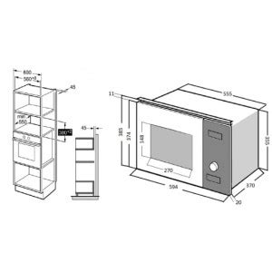 Микроволновая печь Kuppersberg HMW 650 BL - описание и цена. Купить ...