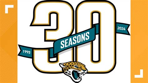 Jacksonville Jaguars release new 30th anniversary season logo ...